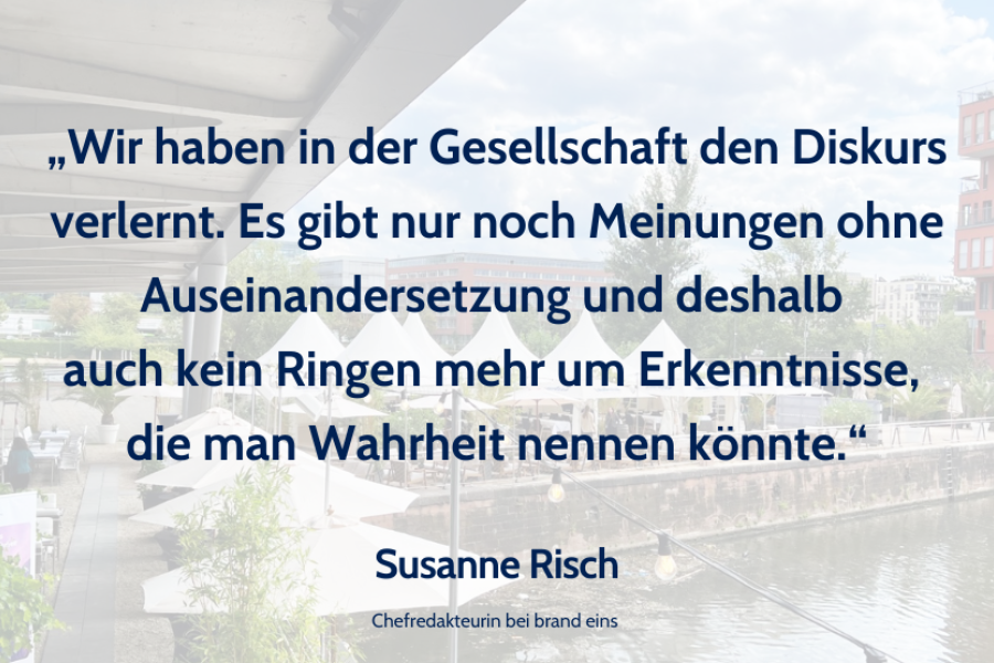 Event Wahrheit weiterdenken - Susanne Risch