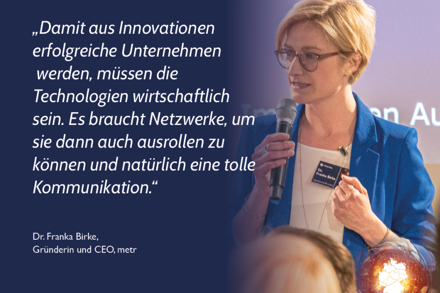 Innovations-Talk - Dr. Franka Birke