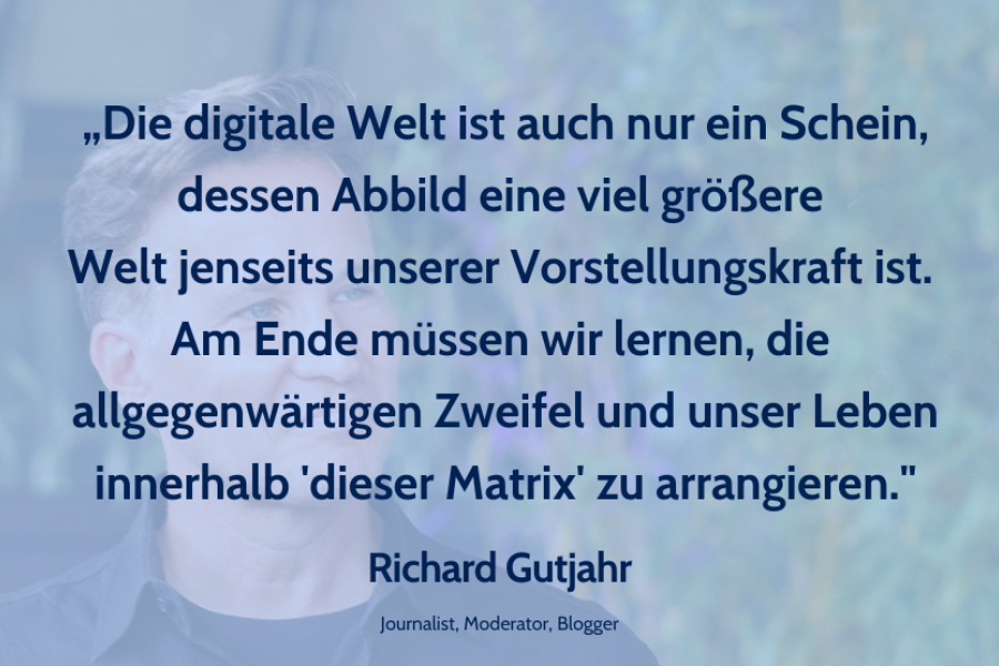 Event Wahrheit weiterdenken - Richard Gutjahr