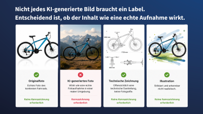 BEispiel, wann muss man Kennzeichnen wann nicht