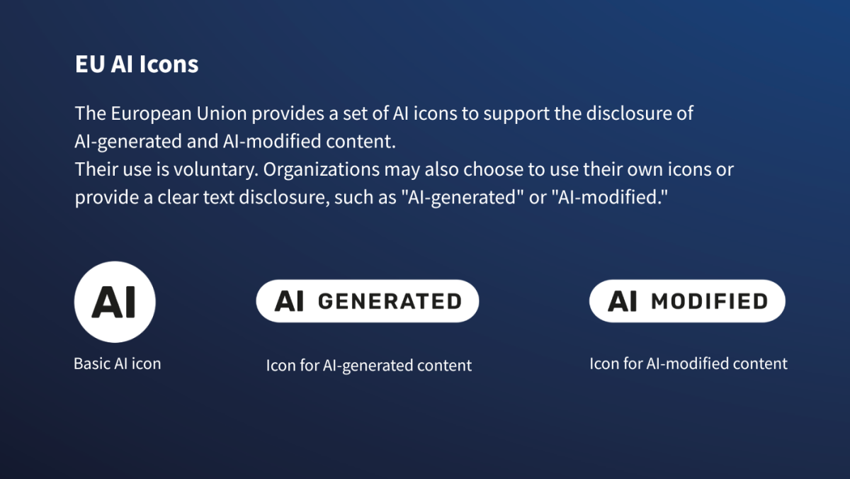 EU AI Icons