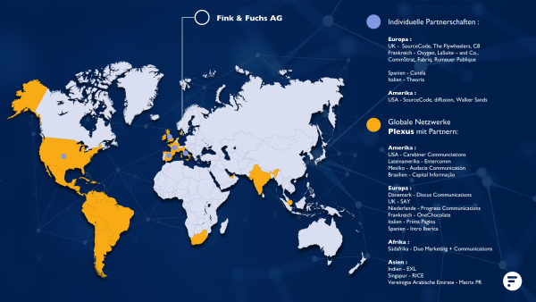 FF Internationales Agenturnetzwerk Grafik
