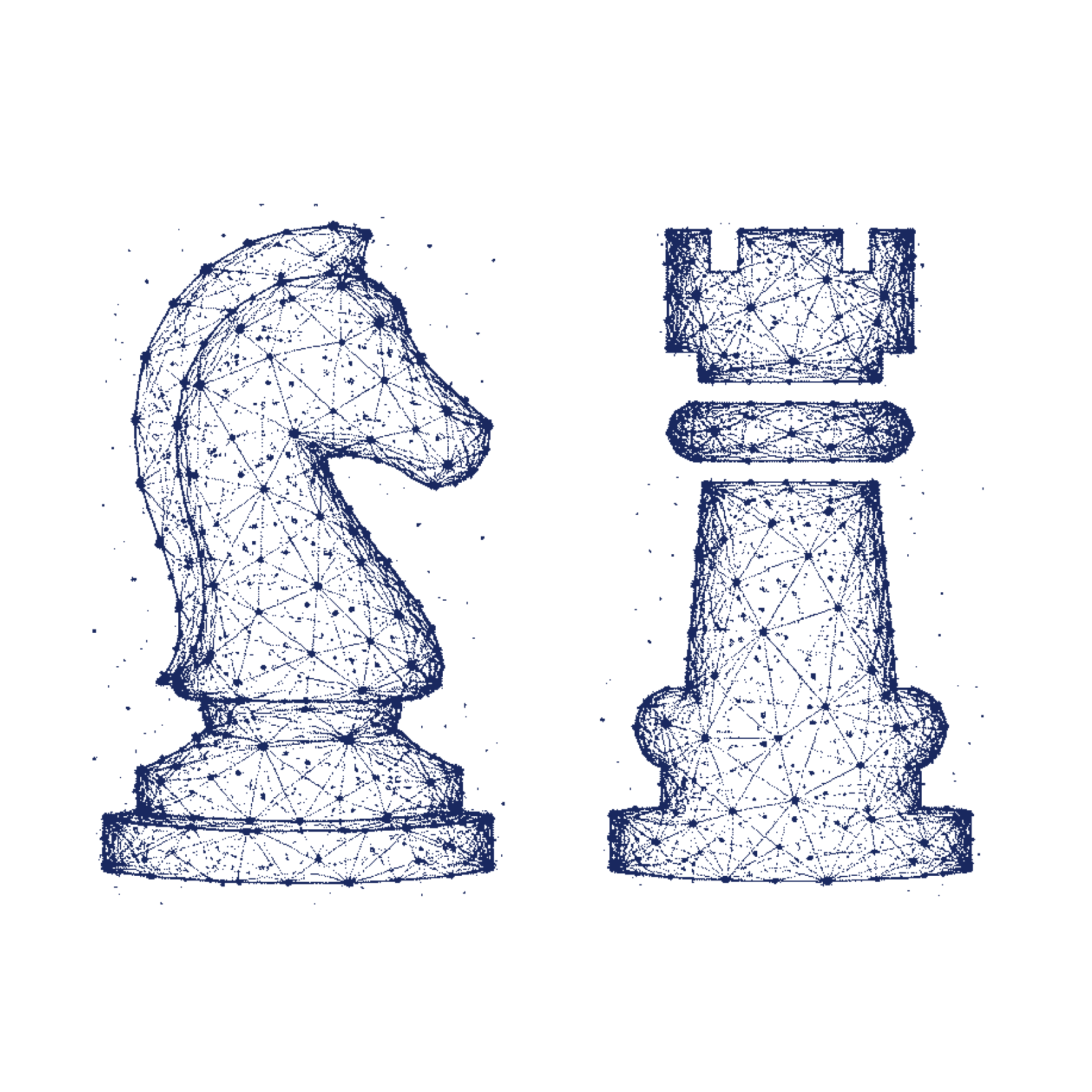 Schachfiguren als Symbolbild für Content creation & messaging architecture